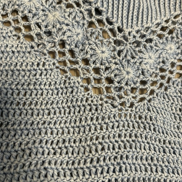 Blue knit top - Picture 5 of 5